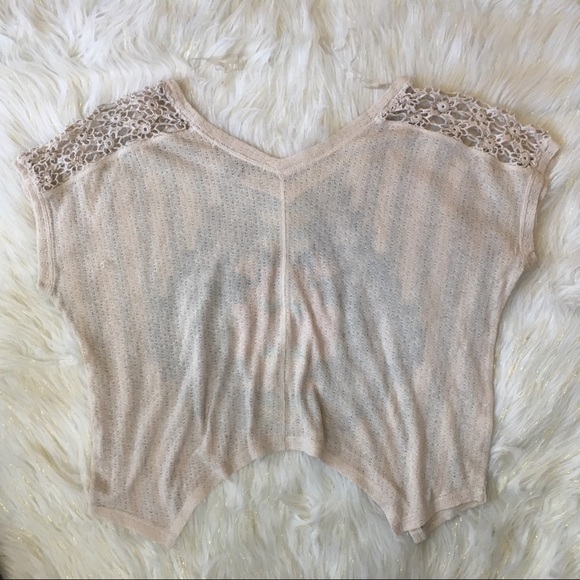 American Rag Boho Crochet Crop Top - Picture 6 of 6